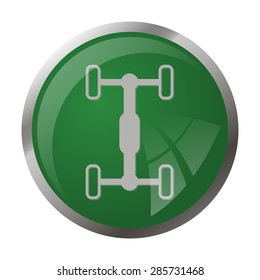 Vector illustration of modern auto repair icon