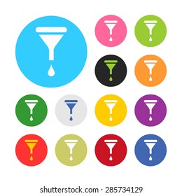 Vector illustration of modern auto repair icon