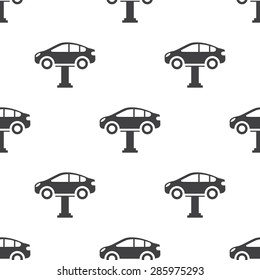 Vector illustration of modern auto repair icon