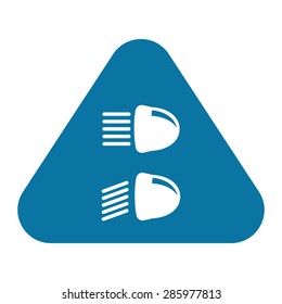 Vector illustration of modern auto repair icon Vector illustration of modern auto repair icon