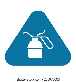 Vector illustration of modern auto repair icon