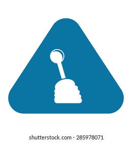Vector illustration of modern auto repair icon