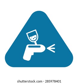 Vector illustration of modern auto repair icon