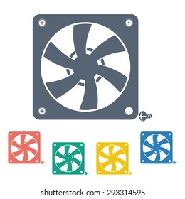 Vector illustration of modern auto repair icon