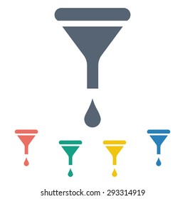 Vector illustration of modern auto repair icon