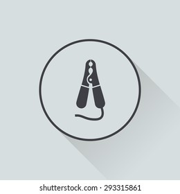 Vector illustration of modern auto repair icon