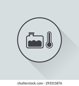 Vector illustration of modern auto repair icon Vector illustration of modern auto repair icon