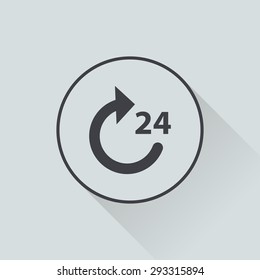 Icono de reparación automática moderna