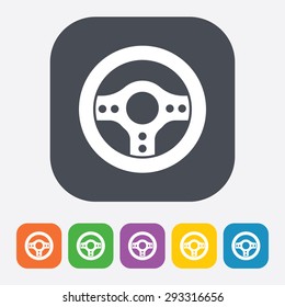 Vector illustration of modern auto repair icon