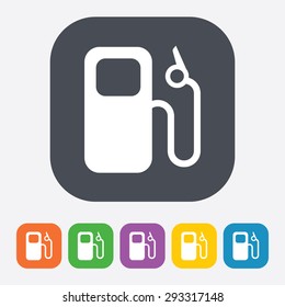 Vector illustration of modern auto repair icon