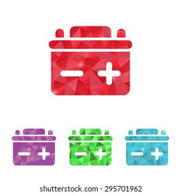 Vector illustration of modern auto repair icon