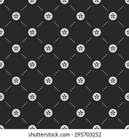 Vector illustration of modern auto repair icon