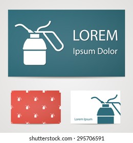 Vector illustration of modern auto repair icon