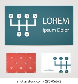 Vector illustration of modern auto repair icon