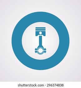 Vector illustration of modern auto repair icon