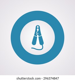Vector illustration of modern auto repair icon