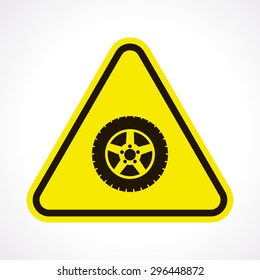 Vector illustration of modern auto repair icon
