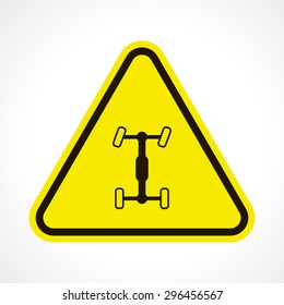 Vector illustration of modern auto repair icon