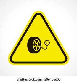 Vector illustration of modern auto repair icon