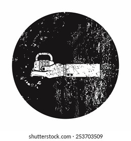 vector illustration of modern b lack icon lock