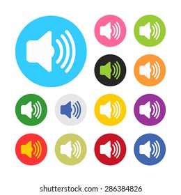 vector illustration of modern b lack icon volume