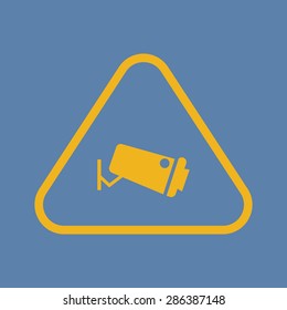 vector illustration of modern b lack icon camera