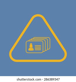 vector illustration of modern b lack icon medical document