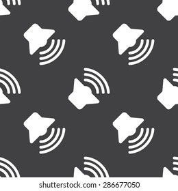 vector illustration of modern b lack icon volume