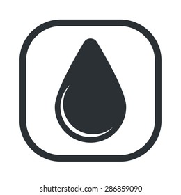 vector illustration of modern b lack icon drop
