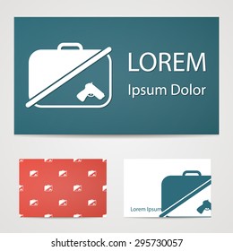 vector illustration of modern b lack icon detector