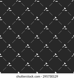 vector illustration of modern b lack icon court