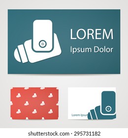 vector illustration of modern b lack icon camera