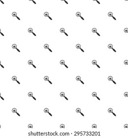 vector illustration of modern b lack icon lock