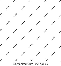 vector illustration of modern b lack icon baton protection