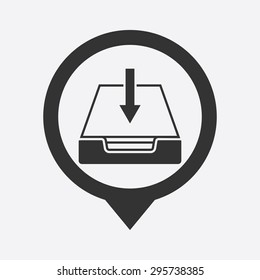 vector illustration of modern b lack icon download