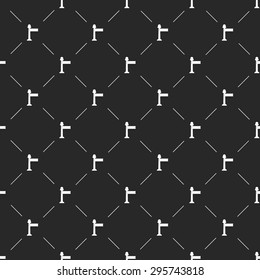 vector illustration of modern b lack icon red carpet