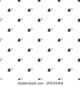 vector illustration of modern b lack icon bell