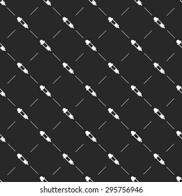 vector illustration of modern b lack icon pipette