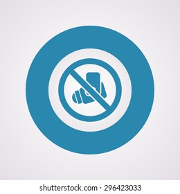 vector illustration of modern b lack icon camera