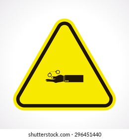 vector illustration of modern b lack icon police handcuffs