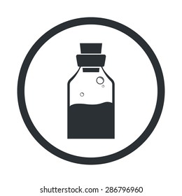 vector illustration of modern black icon medicines