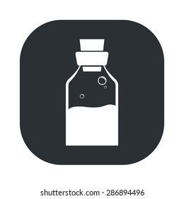vector illustration of modern black icon medicines