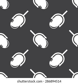 vector illustration of modern black icon microphone