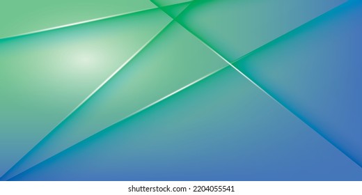 Vektorgrafik Moderne, blaue und grüne Hintergrunddesign-Vorlage.Verwendung für Tapete, Banner und Karten-Design.
