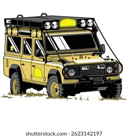 Vector illustration of a modern car design. High-quality and detailed automotive graphic ideal for infographics, advertisements, websites, and print materials.