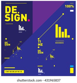 Vector Illustration Modern colorful background material design