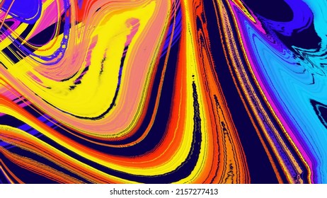 Vector illustration of modern colorful flow background. Color wave Liquid form. Abstract design.