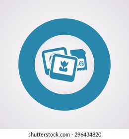 vector illustration of modern i con photographs
