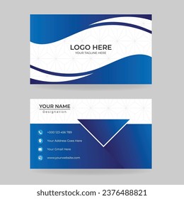Vector and Illustration Modern Creative  Business Card Template
