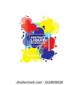 vector illustration. modern design frame for text. Background for the elements of graphics for sales and promotions. colorful gradient abstract liquid
